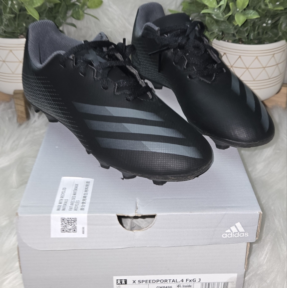 Adidas Black Soccer Cleats